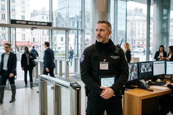 Agent de sécurité en Moselle en intervention de surveillance