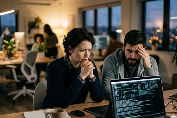 Équipe d'éditeur SaaS gérant un incident critique multi-clients — sinistre RC Pro