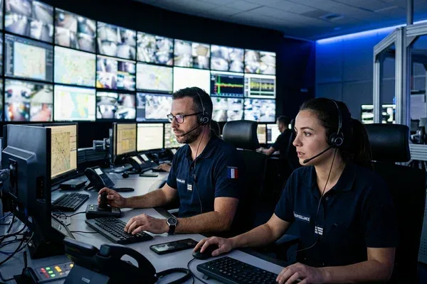 Centre de télésurveillance en Moselle avec opérateurs sur consoles